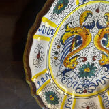 Assiette décorative vintage Deruta céramique - Italie