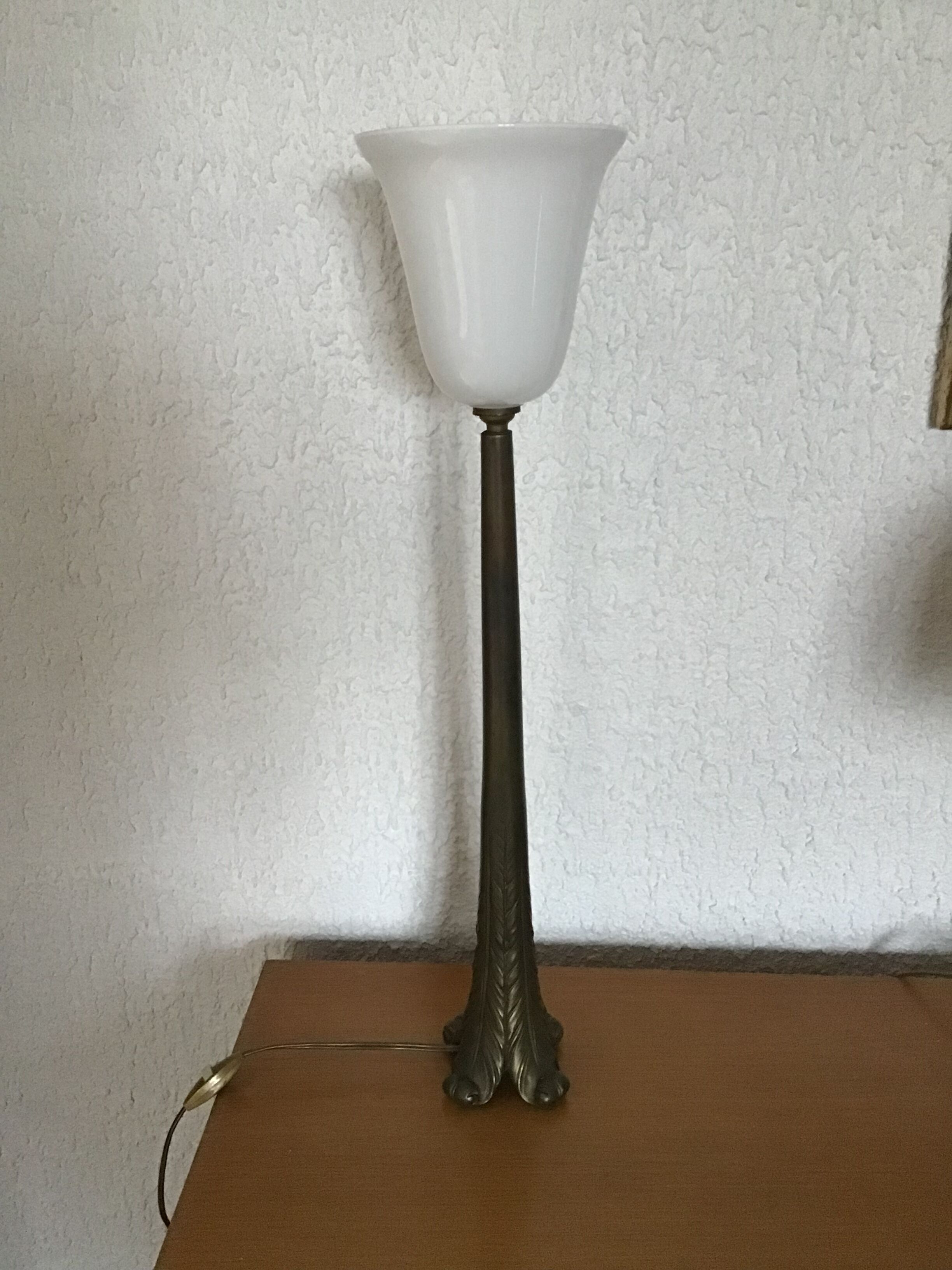 Lamp years 40s bronze