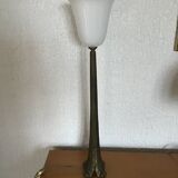 Lampe années 40 bronze