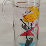 Vintage orangeade glass service