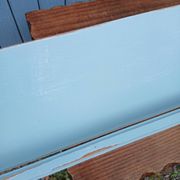 Étagère murale ancienne en bois