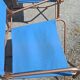 Paire de fauteuils chaises lafuma chantazur toile bleu