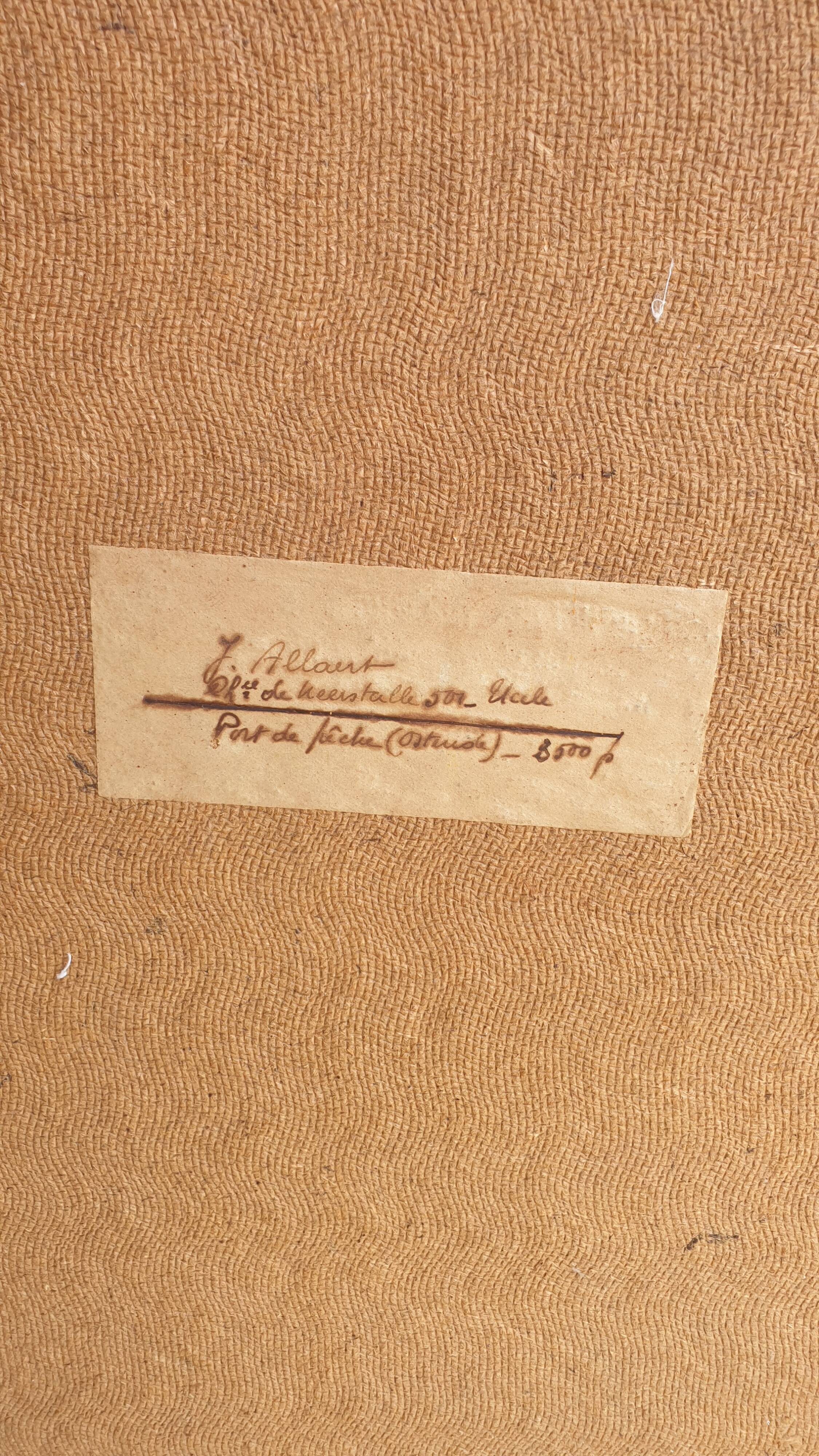 Oil painting on panel XXth