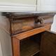 Bedside table / nightstand / column / Somno / Vintage mahogany stand