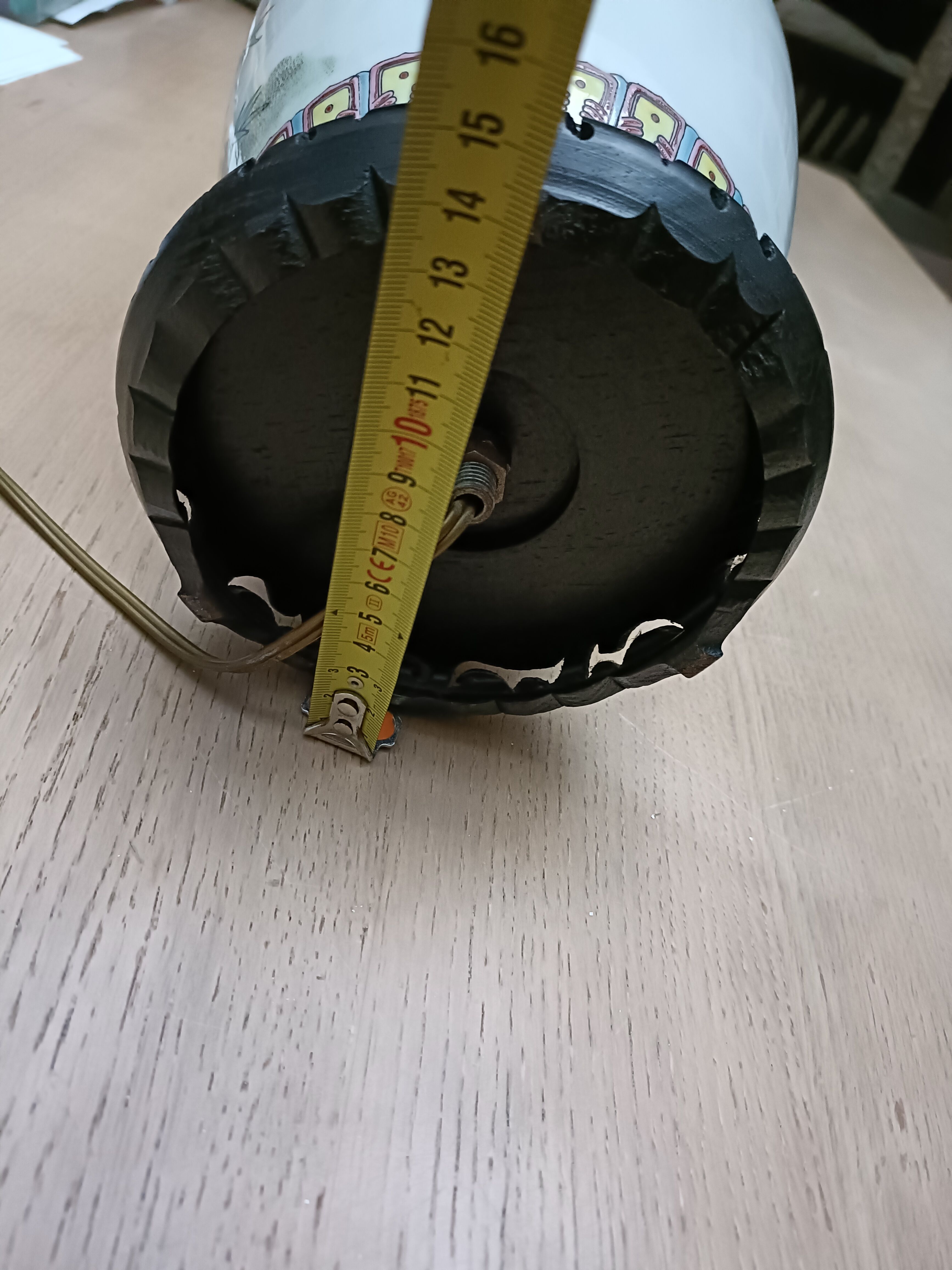 Porcelain lamp foot from China
