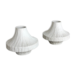 Ensemble de 2 vases en
