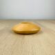 Scandinavian style wooden saucer candle holder