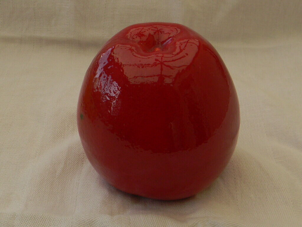 3 vintage ceramic fruits