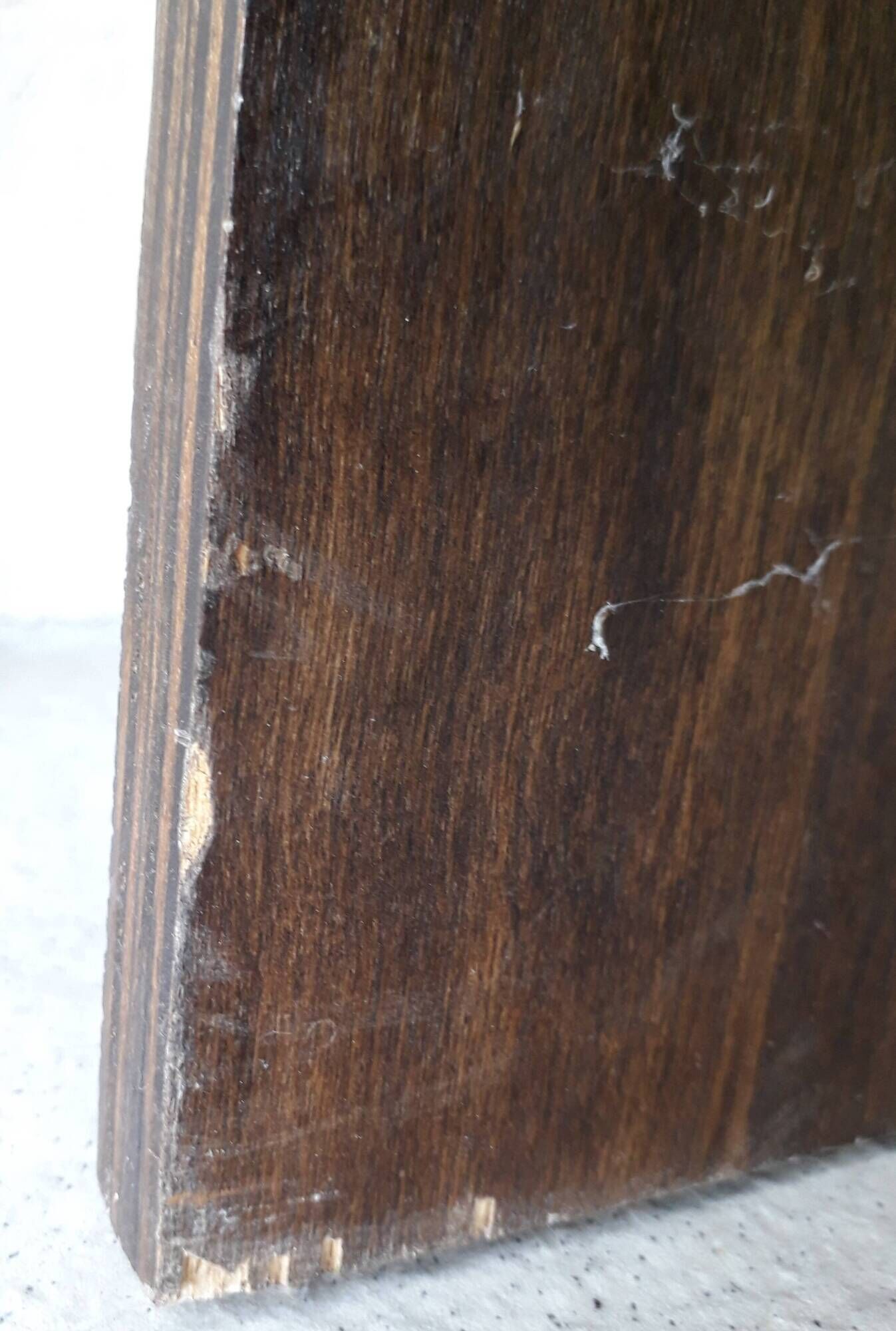 Miroir en bois et métal style médiéval