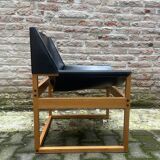 Canto chair in saddle leather Rainer Schell for Schlapp Vintage