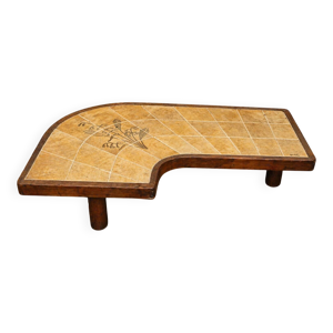 table basse biomorphe