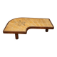 Biomorphic ceramic coffee table – signed Barrois – 1950s/60s