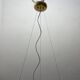 Murano Glass Rod Brass Light Pendant 1980’s