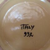 Vintage italian ceramic deep dish