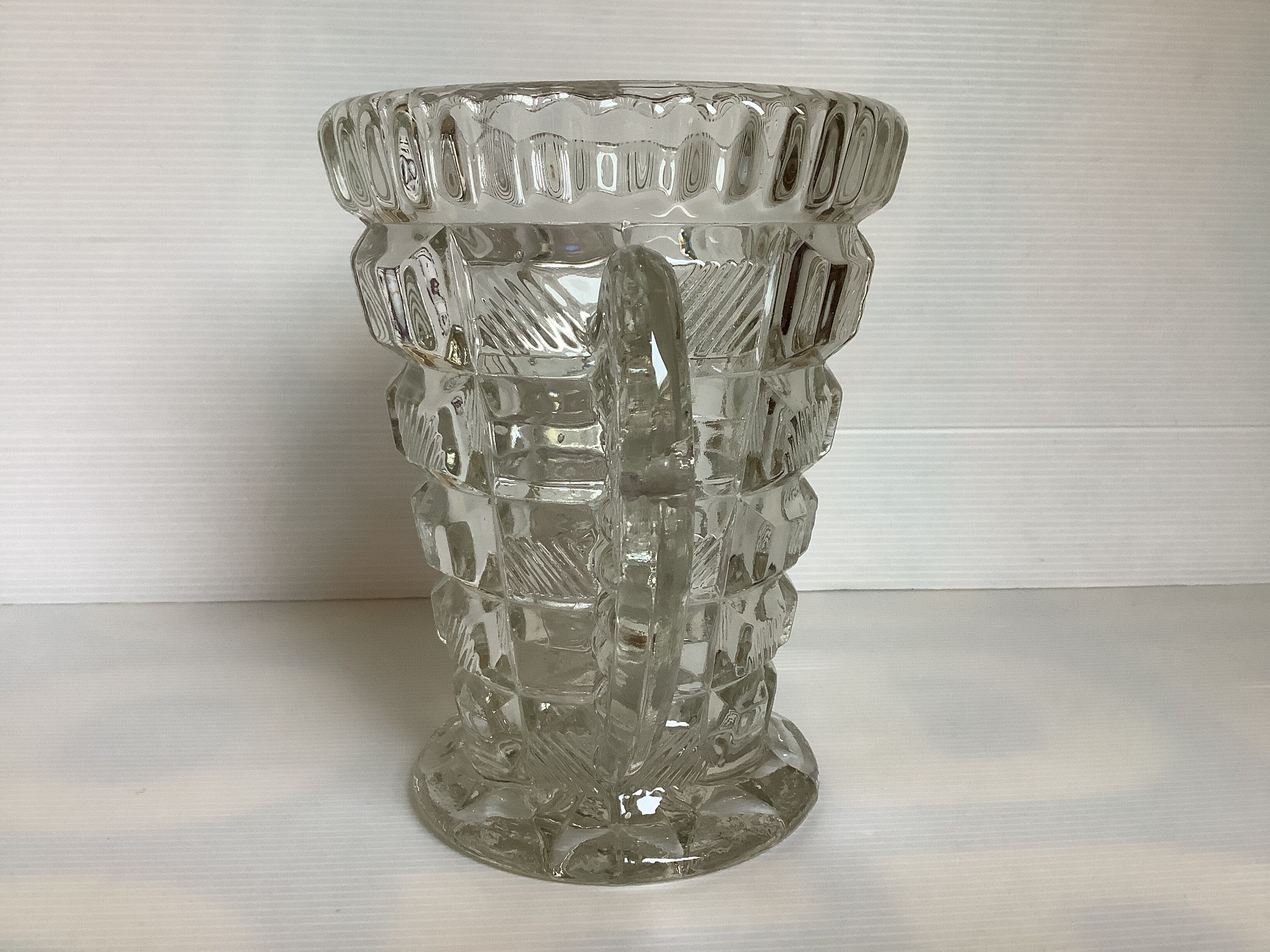 Art Deco Butterfly Vase with Ears