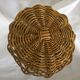 Head to rattan hat, milliner's marotte