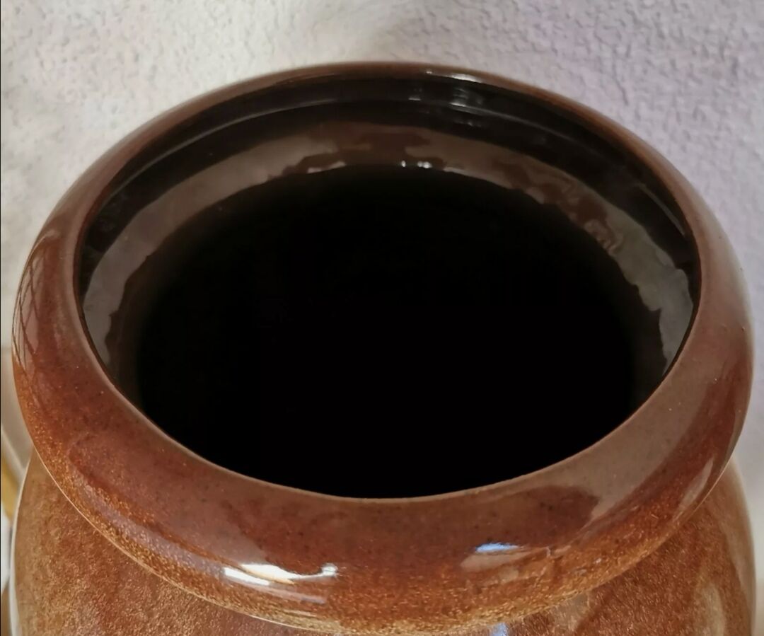 Vase West Germany Joncs