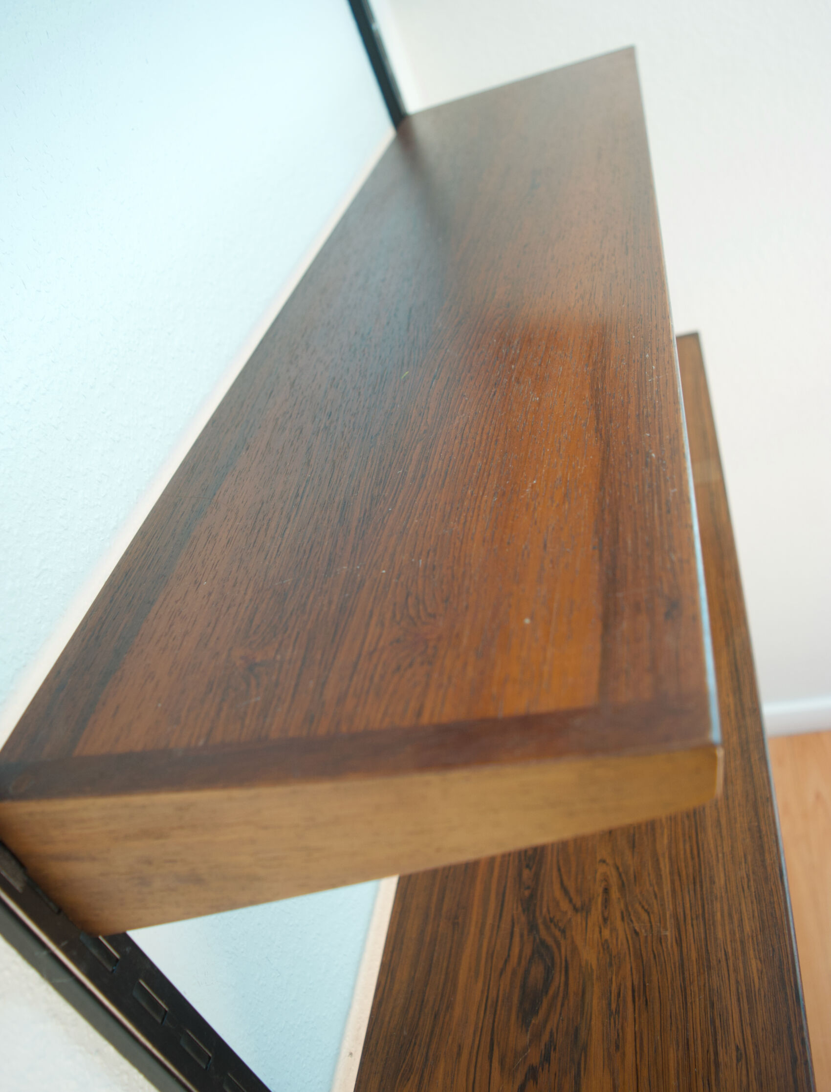 Danish Mid-Century Kai Kristiansen Rosewood Shelves, FM Møbler