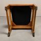 Dutch Art Deco Amsterdam School Dining Chairs in Oak and light Fabric