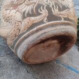 Large Asian terracotta pot