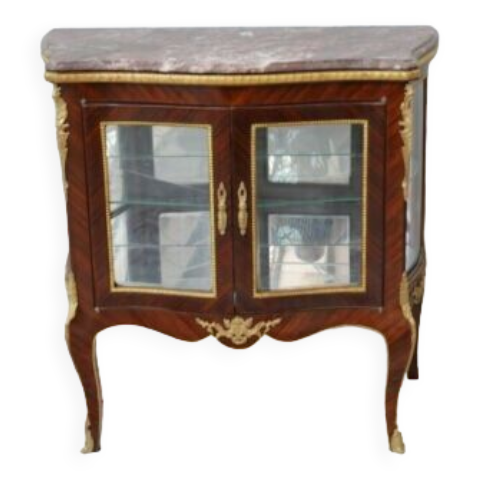 Louis XV style display cabinet