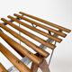 Old folding fishing stool