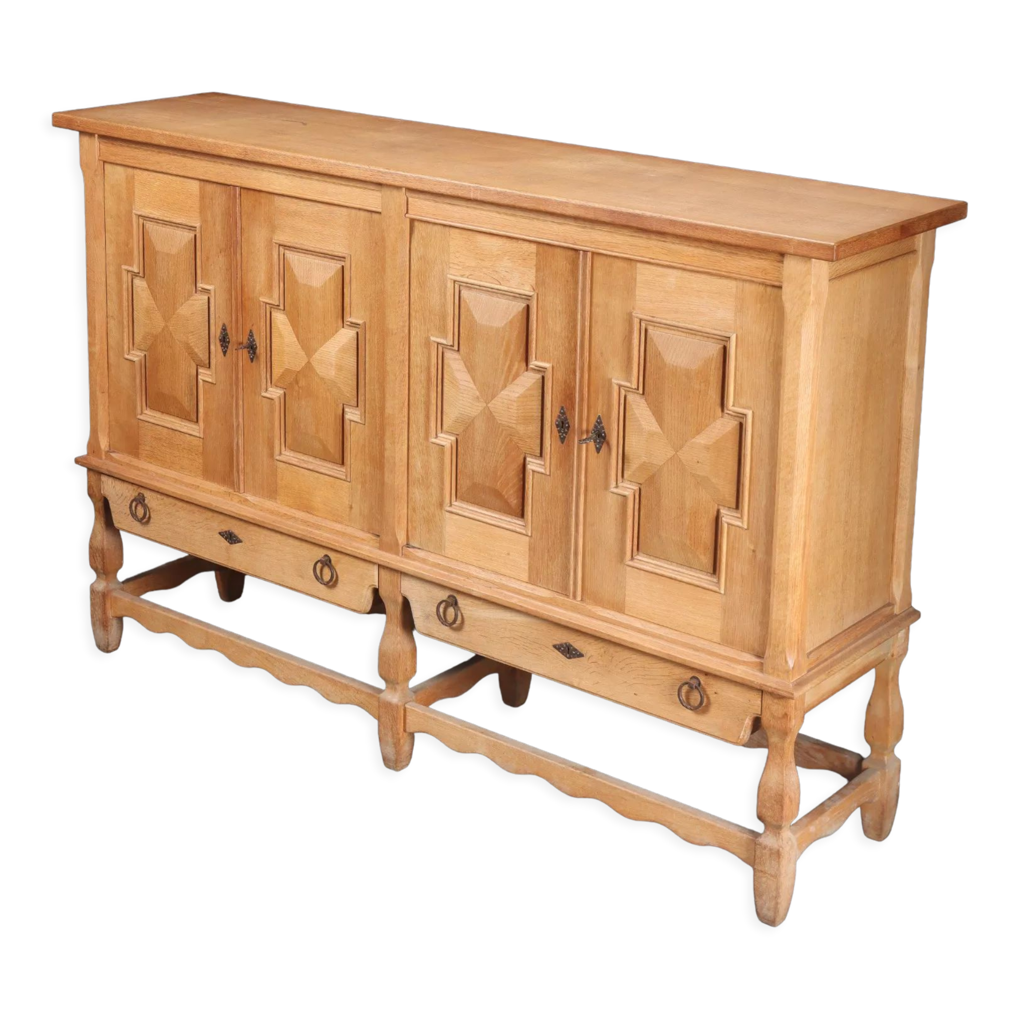 Henry Kjærnulf for Møbelfabrik. Oak sideboard, model '54'