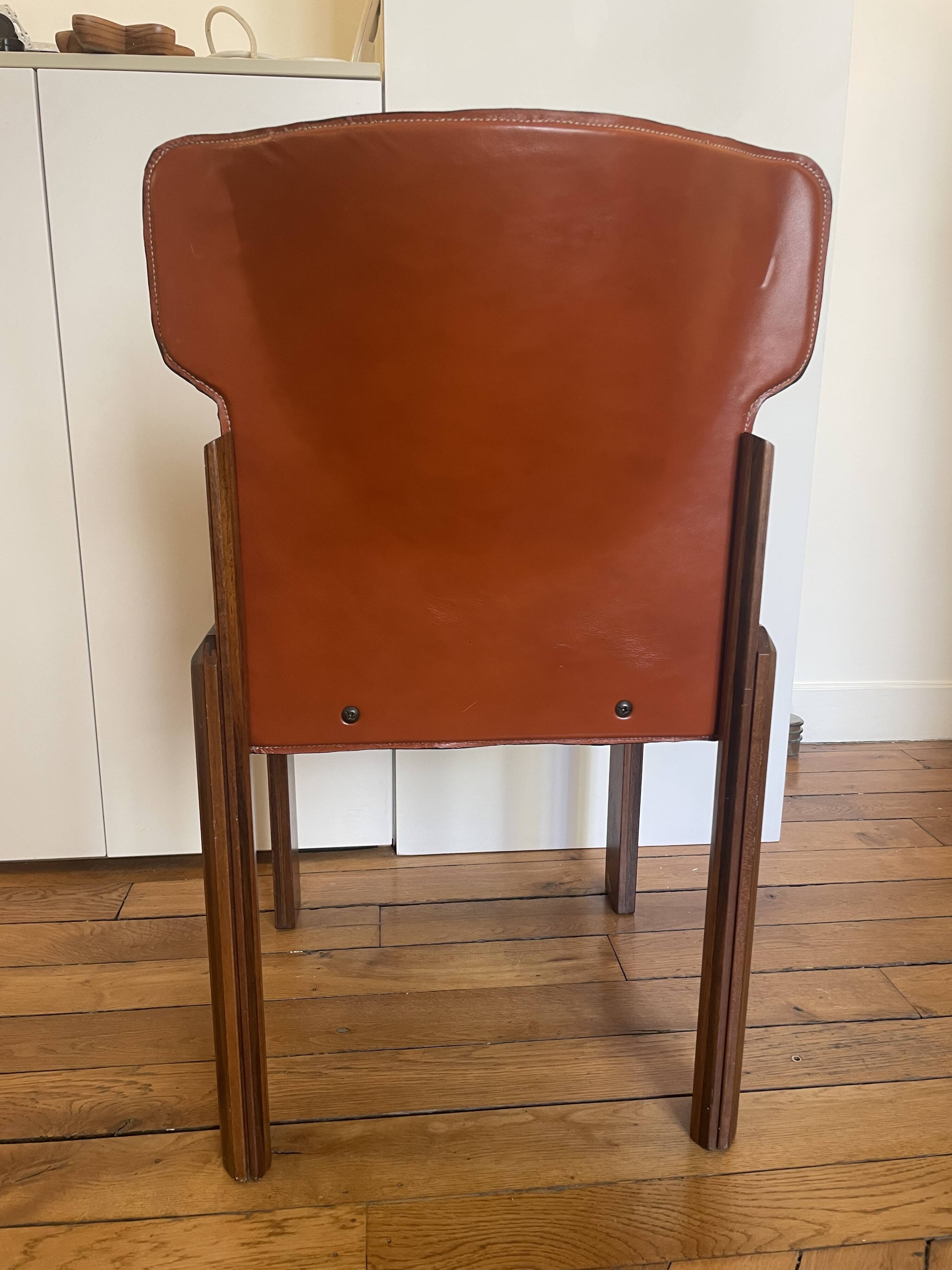 Set of 4 Paganini chairs — Luciano Frigerio for Frigerio di Desio, I