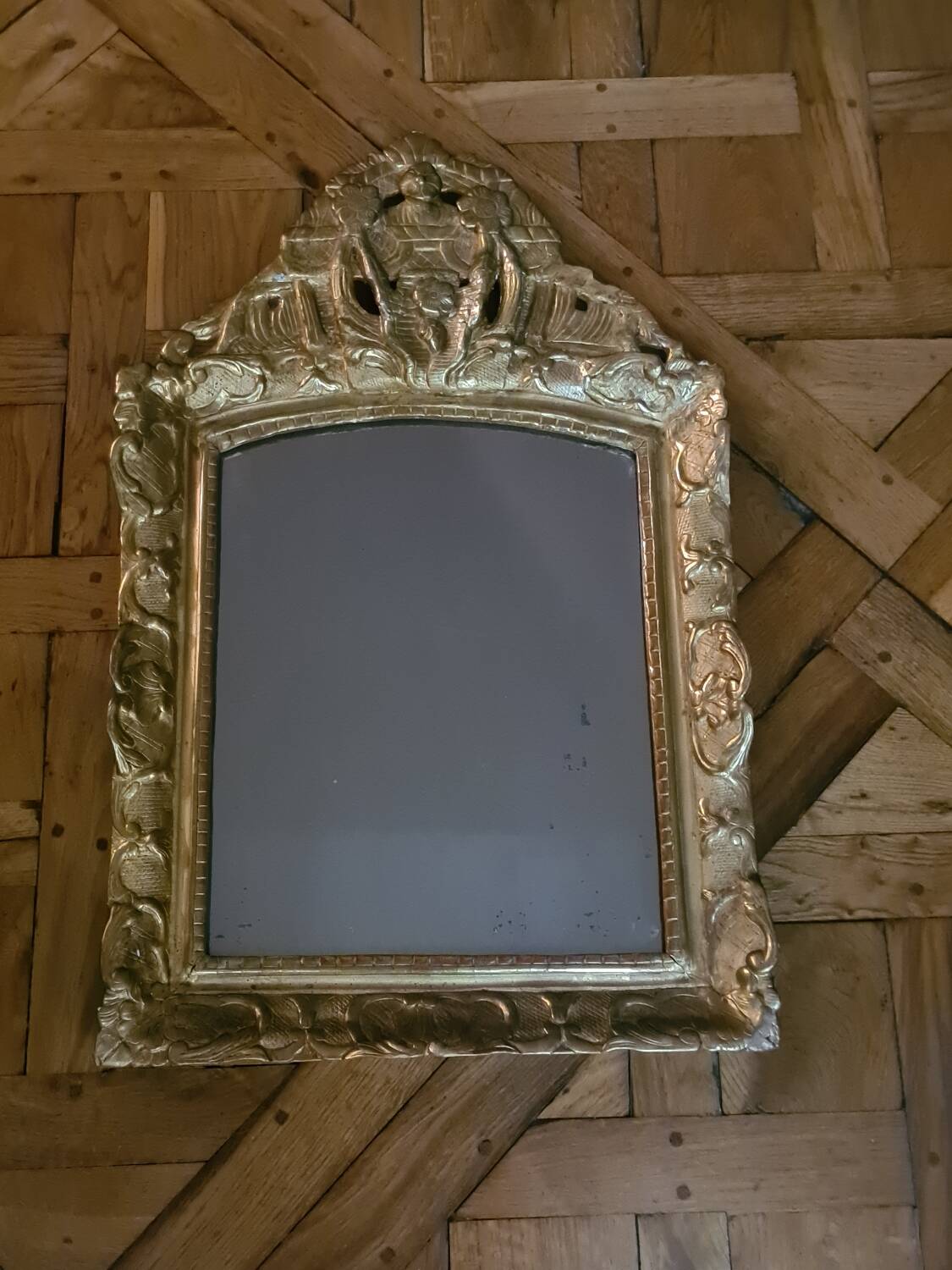 Louis XV period mirror, circa 1760.