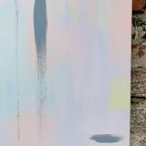 Modern abstract art canvas Forbidden Colours