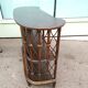 Set Bar + 2 rattan stool bamboo cannage