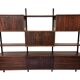 Vintage Poul Cadovius Royal System Wall System Rosewood