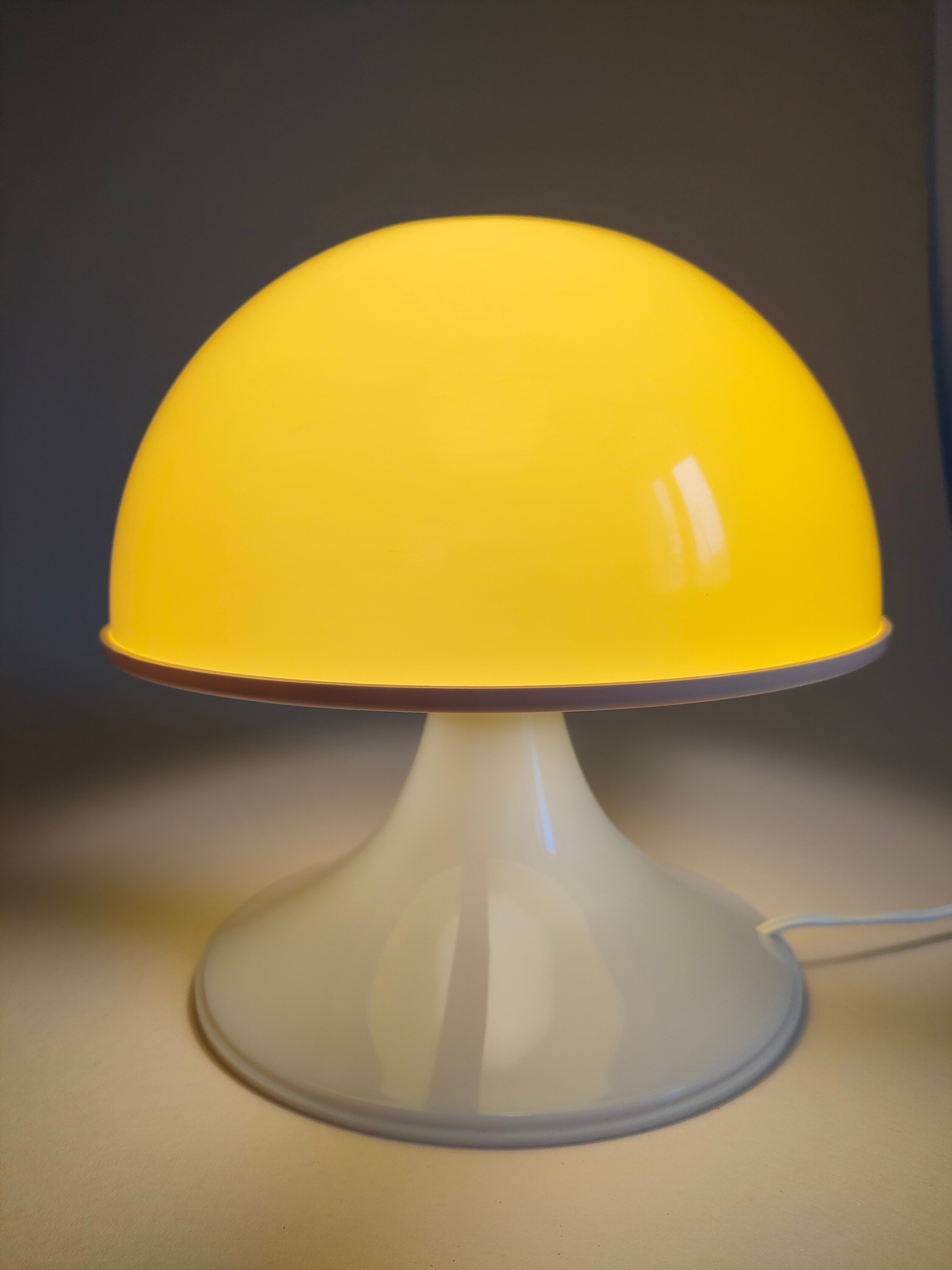 Vintage mushroom lamp