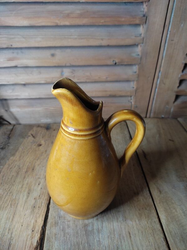 Pitcher Carafe in Sandstone varnished Dp1021F76 old vintage