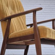 Années 1960, design danois par Kurt Olsen, fauteuil modèle 230, état d'origine.