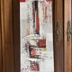 Contemporary abstract painting – danta “the narrow column iii” – 100x30 cm