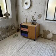 Colorful chest of drawers furniture 60s
