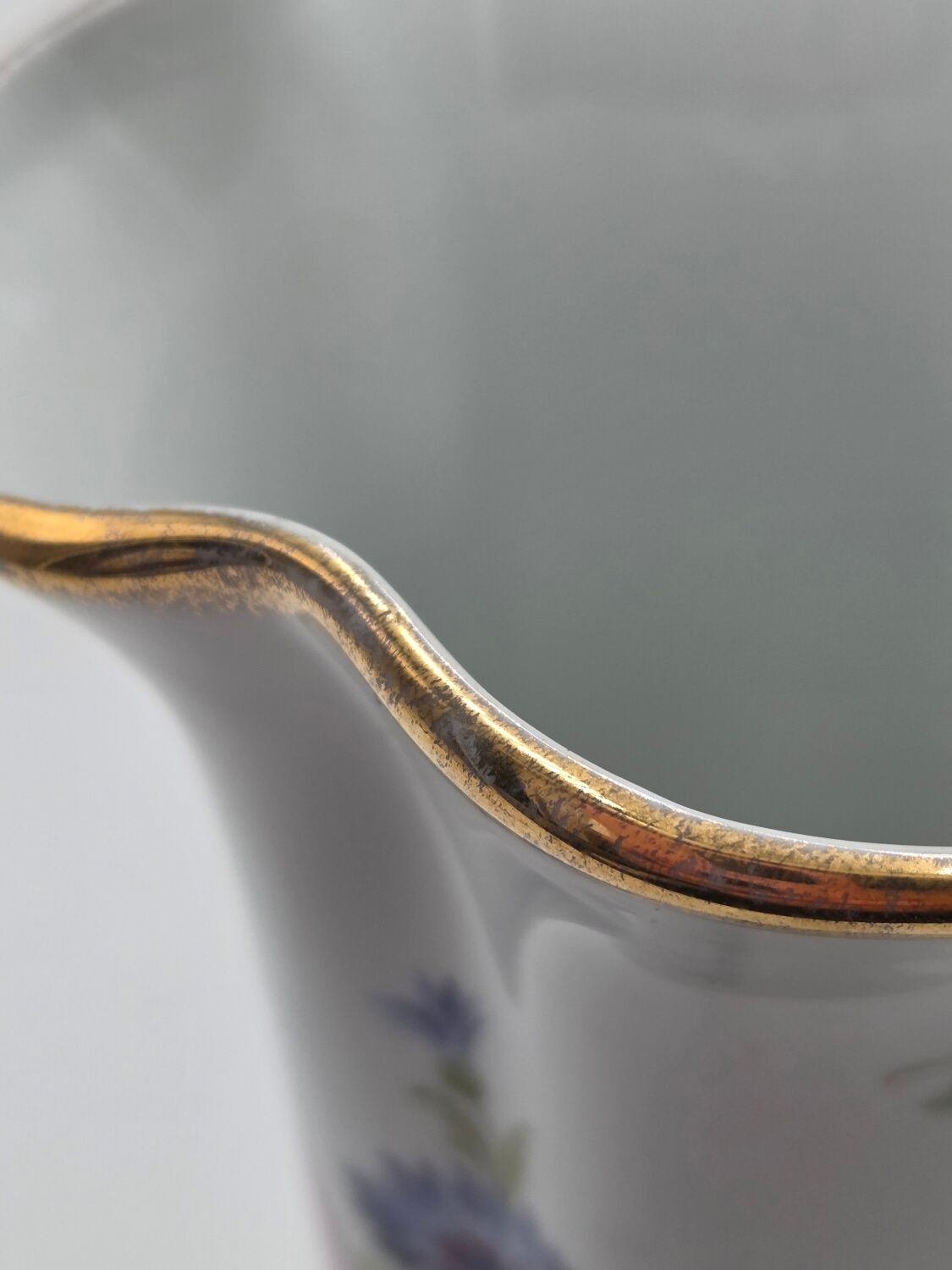 Limoges porcelain vase