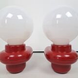 Pair of Allibert wall lights