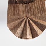 Old carved wood wall shelf