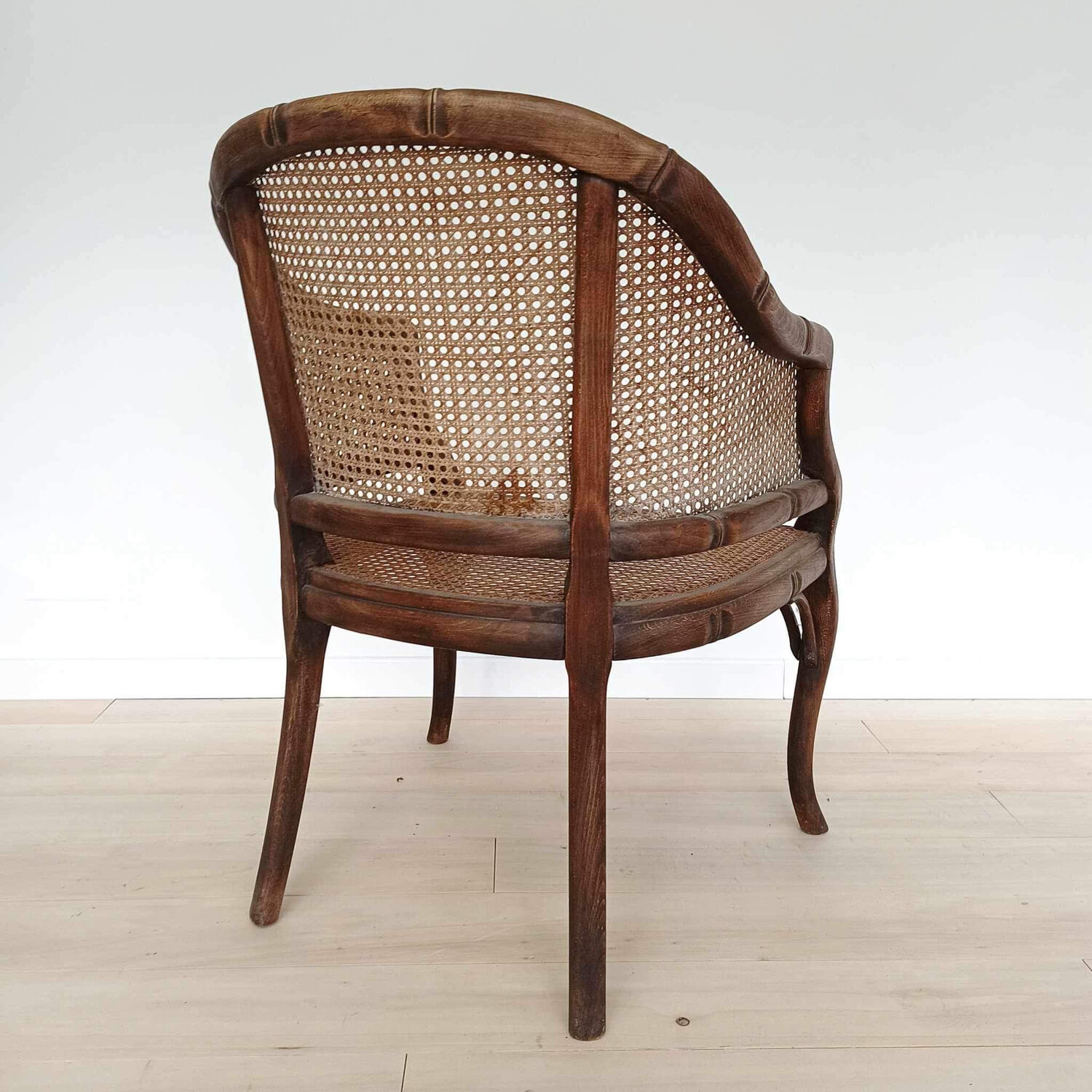 Cane armchair model Faux bamboo brand Grange