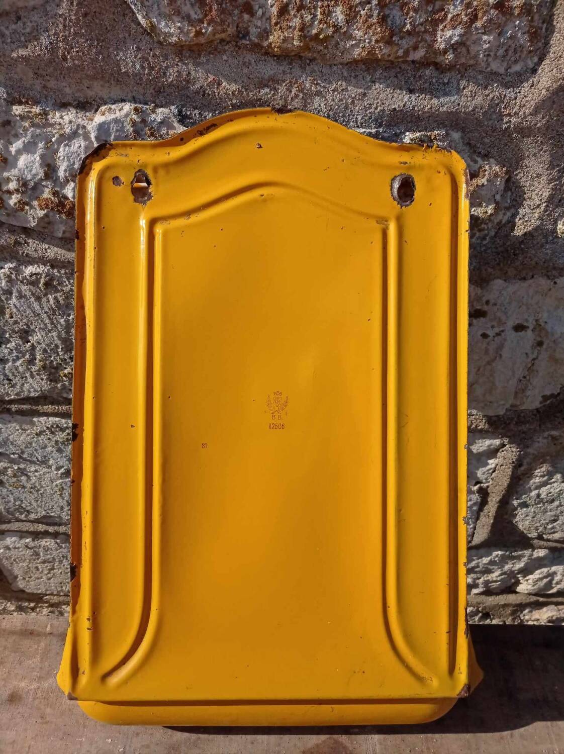 Porte ustensile en tôle émaillée