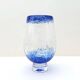 Pascal Guermic blown glass vase, France