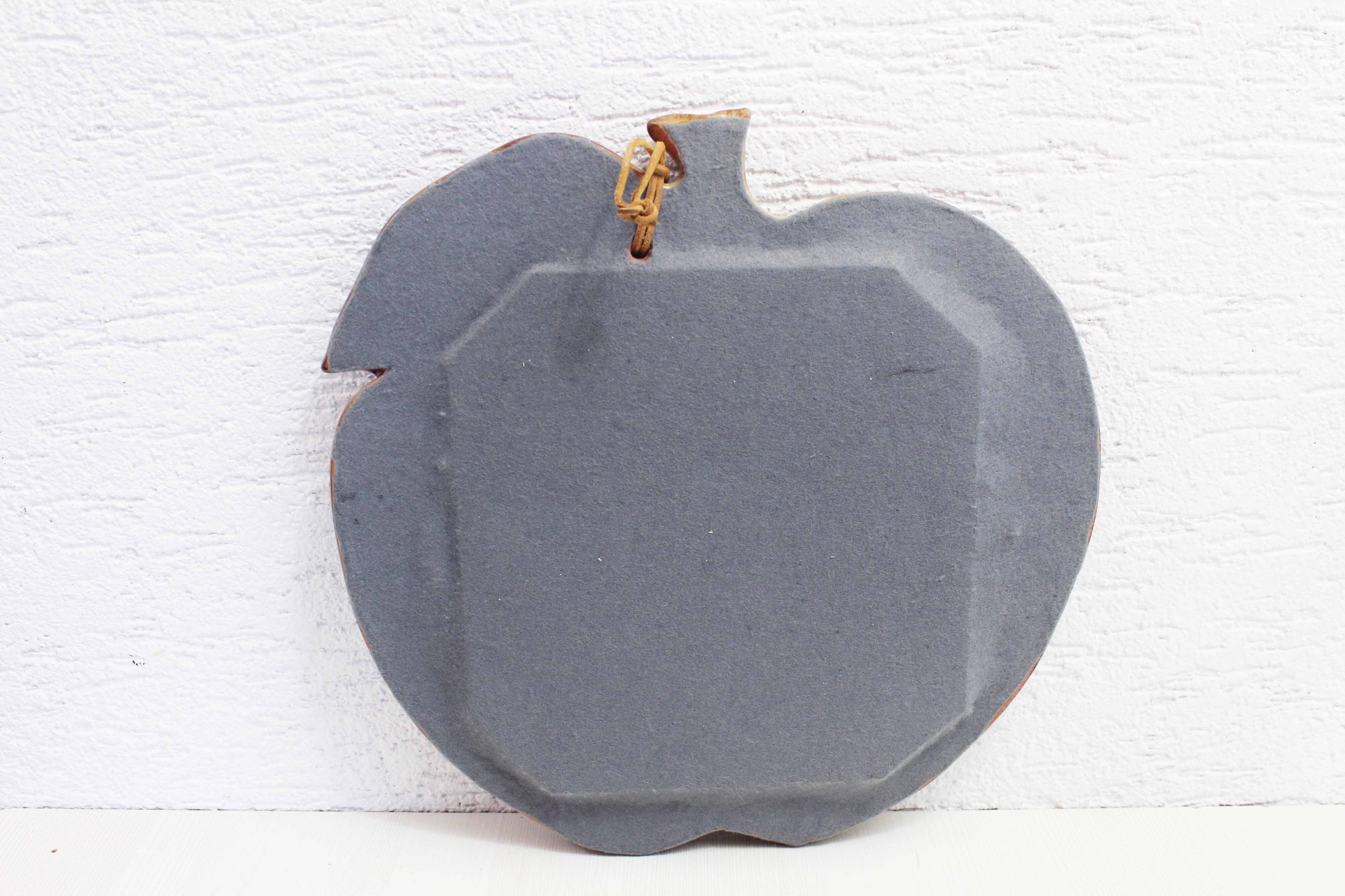 Ceramic “apple” mirror 1970