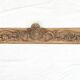 Finely carved wooden pediment
