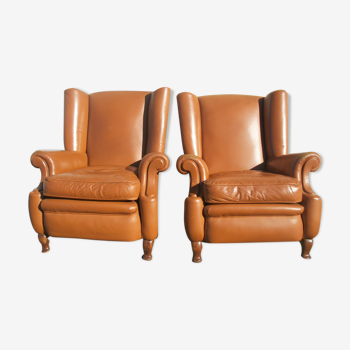 Pair of armchairs English