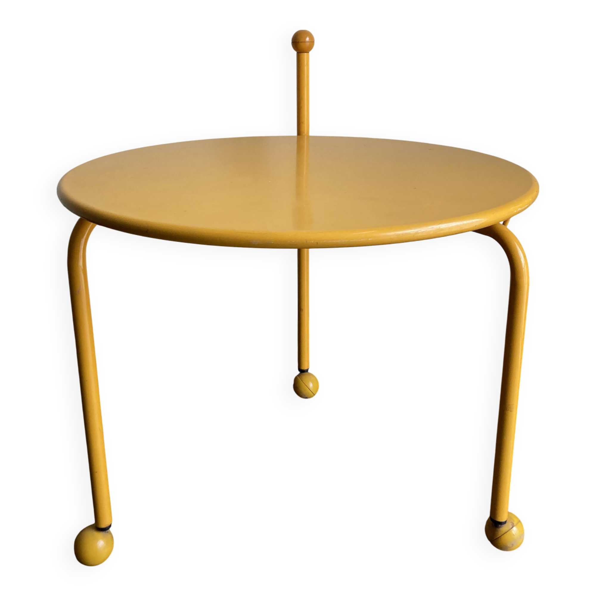 1980s Memphis Tjord Bjöklund Scandinavian Folding Side Coffee Table