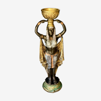 Egyptian statue pot cover 130cm