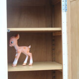 Art deco maid in solid wood