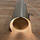 Large steel wall light Scandinavian design 1970.
